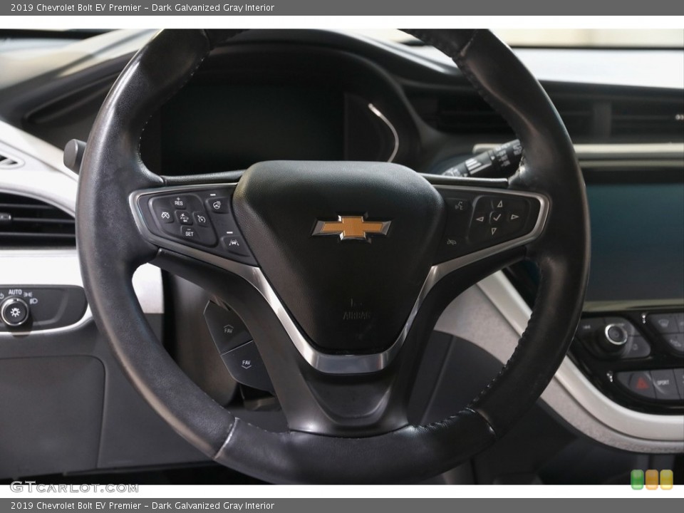 Dark Galvanized Gray Interior Steering Wheel for the 2019 Chevrolet Bolt EV Premier #145669411