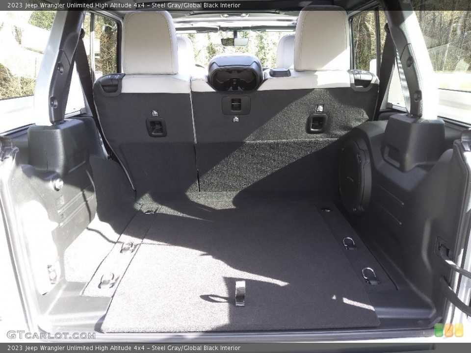 Steel Gray/Global Black Interior Trunk for the 2023 Jeep Wrangler Unlimited High Altitude 4x4 #145670635