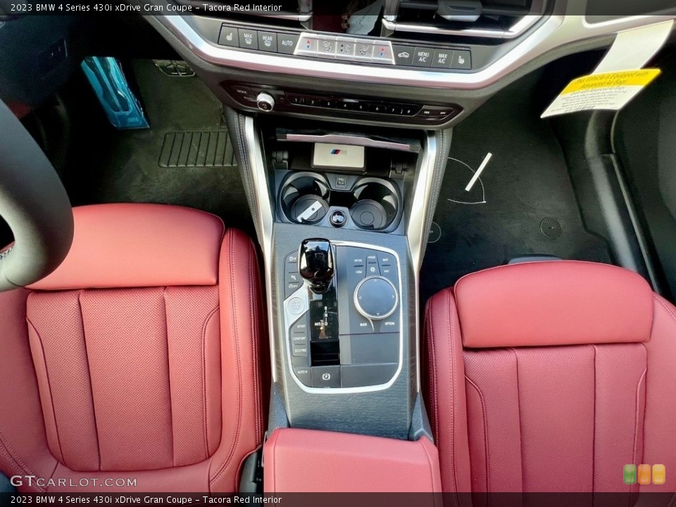 Tacora Red Interior Front Seat for the 2023 BMW 4 Series 430i xDrive Gran Coupe #145671130