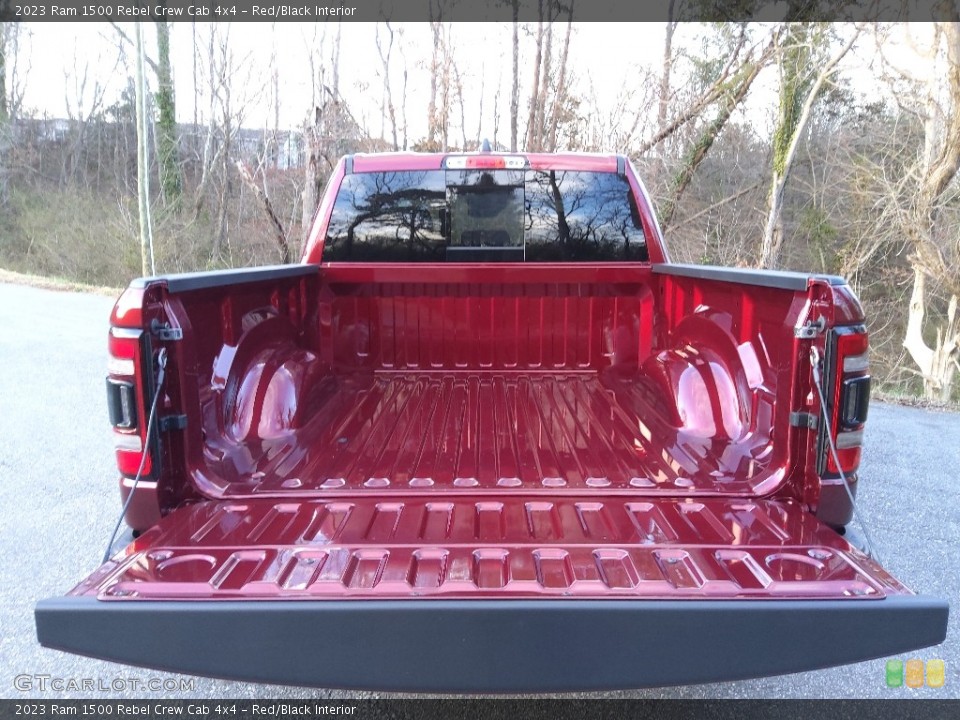 Red/Black Interior Trunk for the 2023 Ram 1500 Rebel Crew Cab 4x4 #145671517