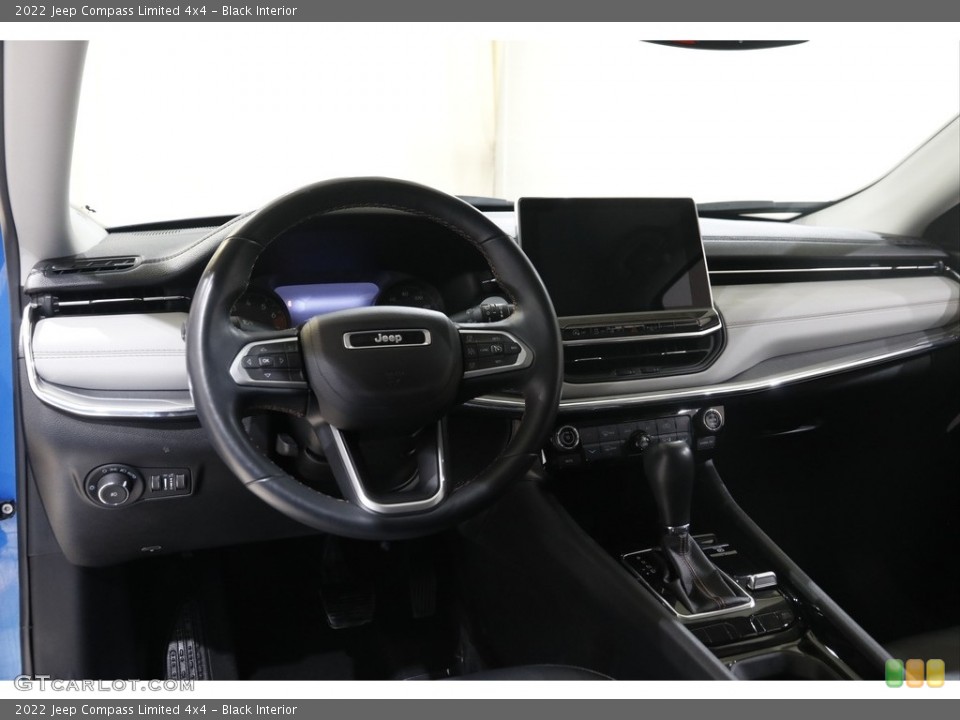 Black Interior Dashboard for the 2022 Jeep Compass Limited 4x4 #145671556