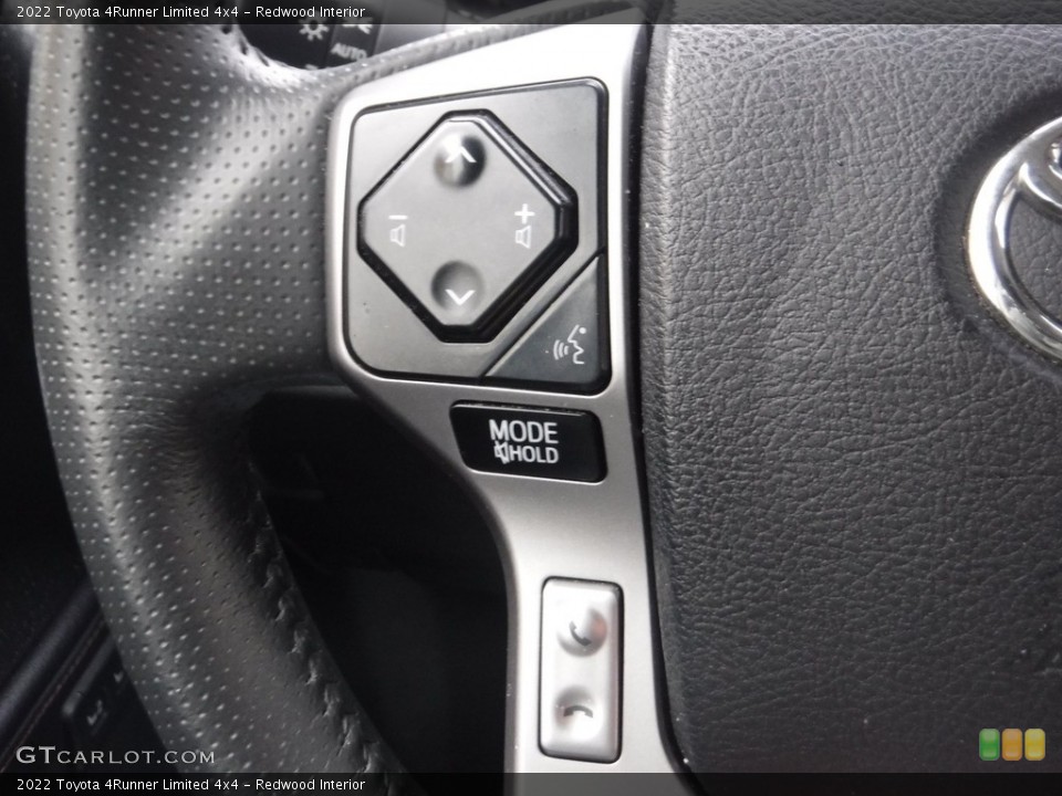 Redwood Interior Steering Wheel for the 2022 Toyota 4Runner Limited 4x4 #145672147
