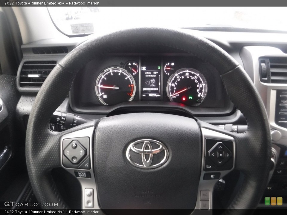 Redwood Interior Steering Wheel for the 2022 Toyota 4Runner Limited 4x4 #145672618