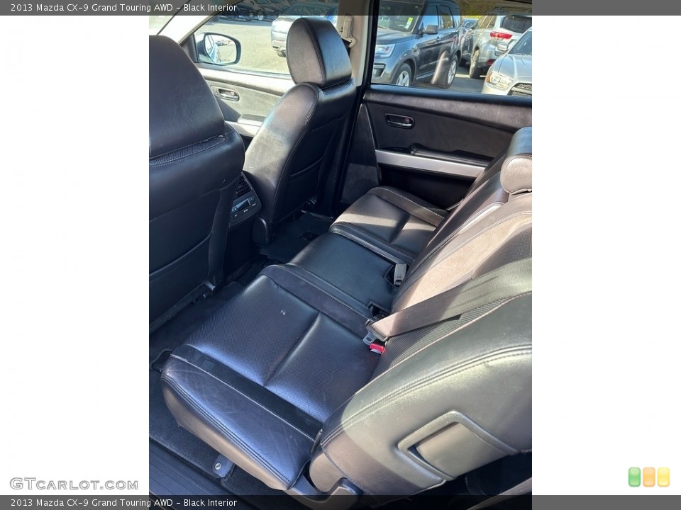 Black Interior Rear Seat for the 2013 Mazda CX-9 Grand Touring AWD #145675087