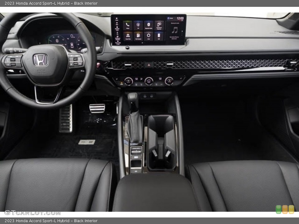 Black Interior Front Seat for the 2023 Honda Accord Sport-L Hybrid #145675429