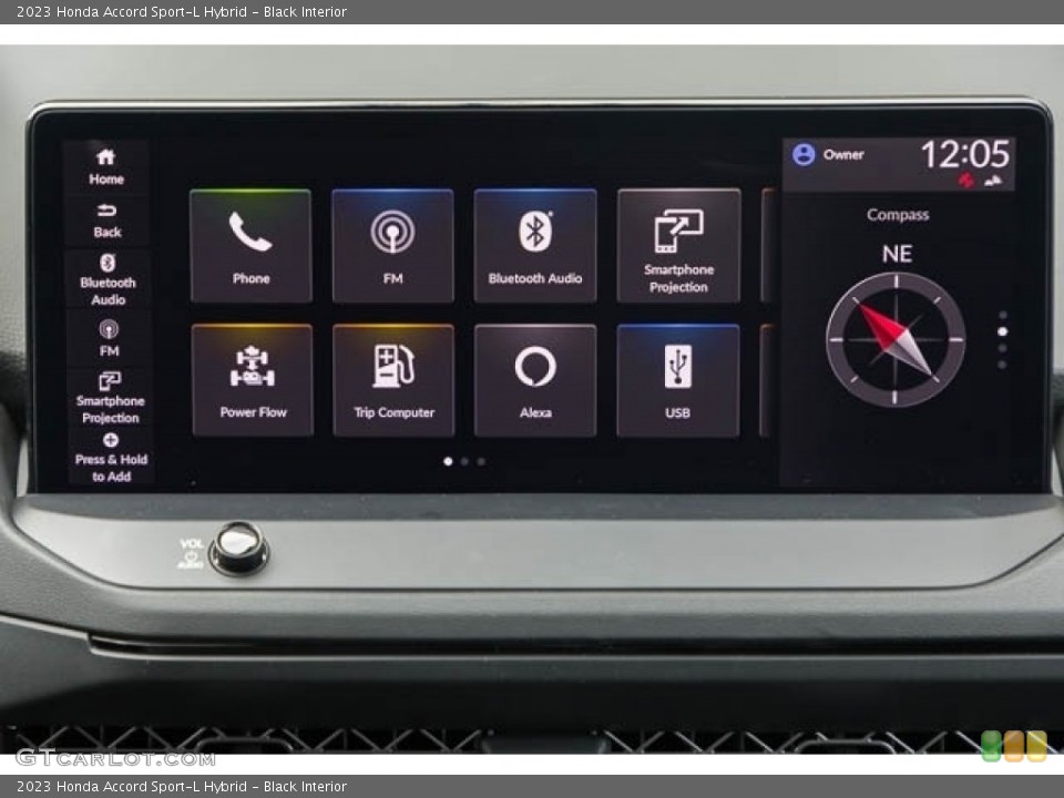 Black Interior Controls for the 2023 Honda Accord Sport-L Hybrid #145675618