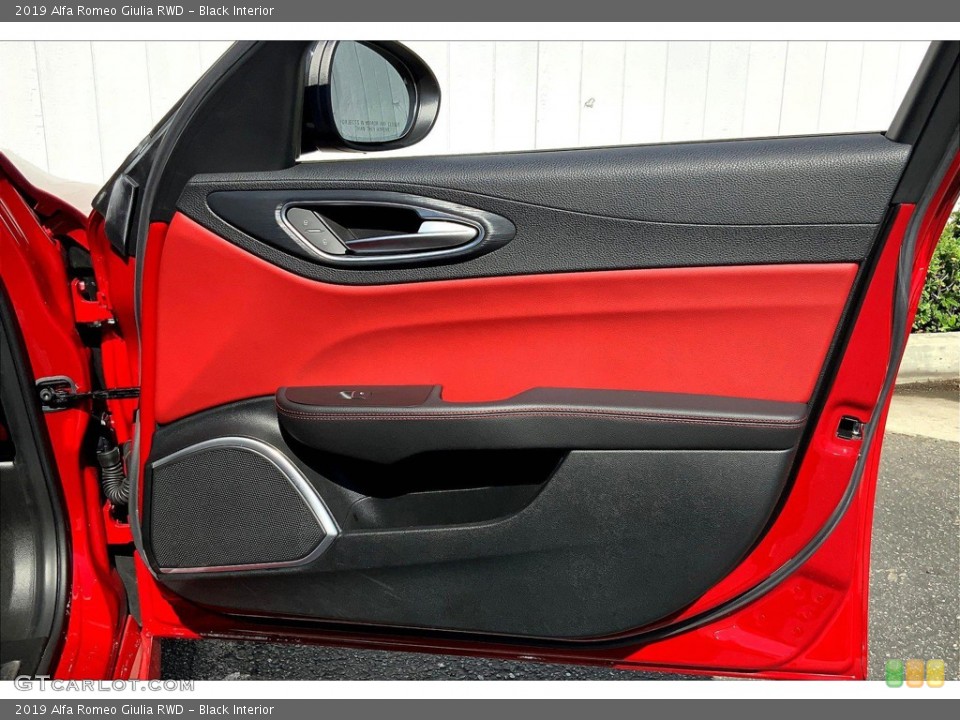 Black Interior Door Panel for the 2019 Alfa Romeo Giulia RWD #145676356