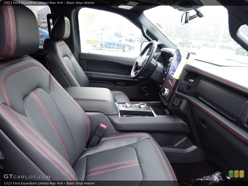 Black Onyx Interior Front Seat for the 2023 Ford Expedition Limited Max 4x4 #145678678