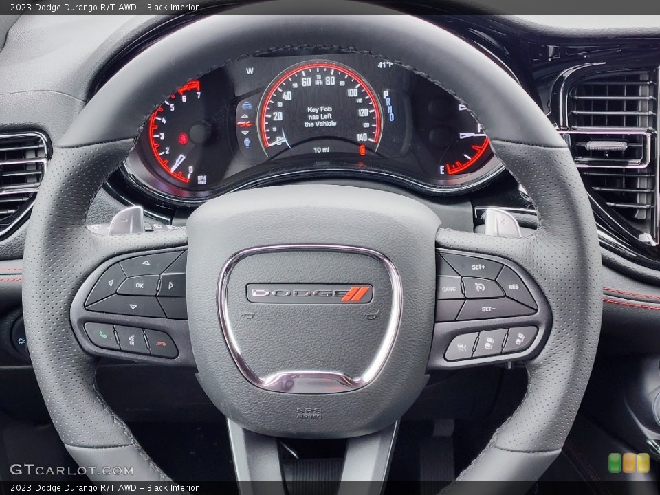 Black Interior Steering Wheel for the 2023 Dodge Durango R/T AWD #145679638