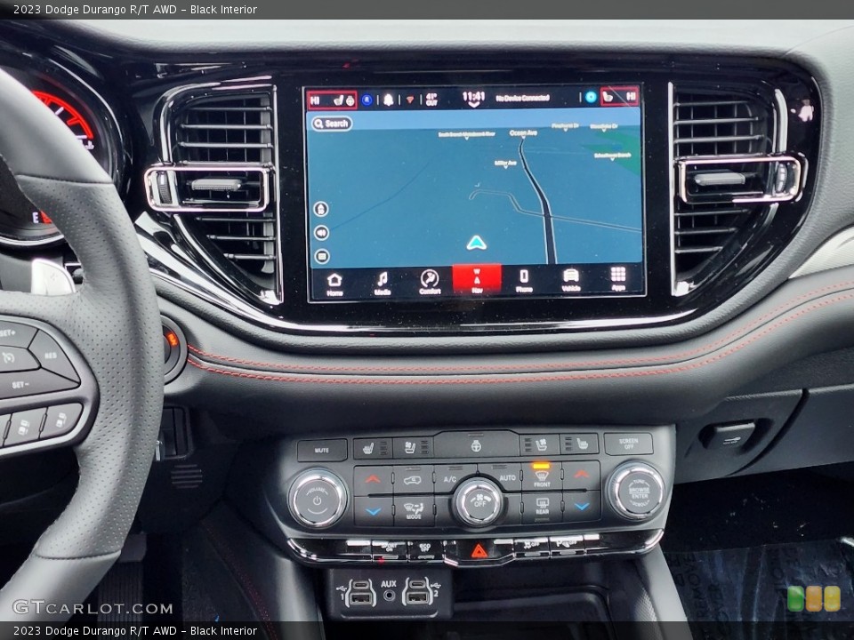 Black Interior Controls for the 2023 Dodge Durango R/T AWD #145679692
