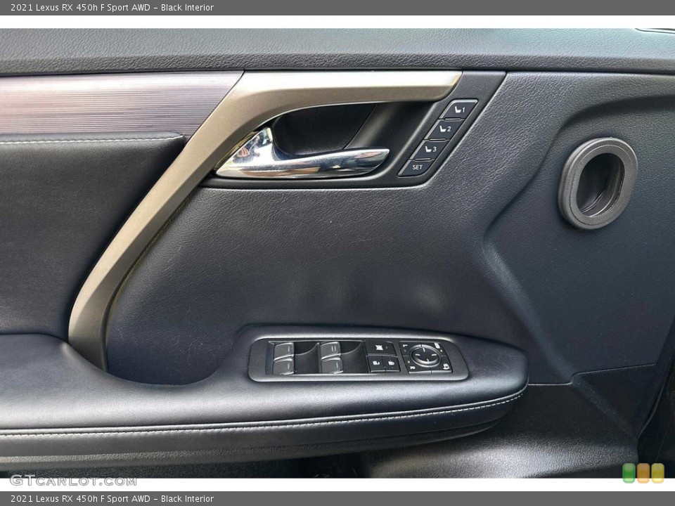 Black Interior Door Panel for the 2021 Lexus RX 450h F Sport AWD #145682641