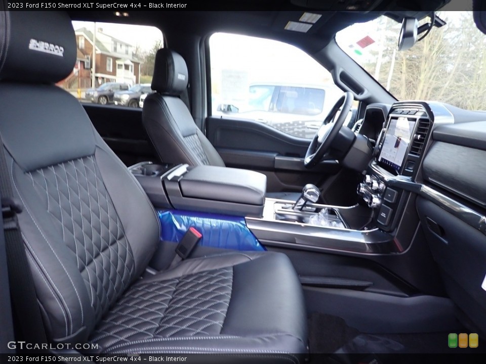 Black Interior Photo for the 2023 Ford F150 Sherrod XLT SuperCrew 4x4 #145682659