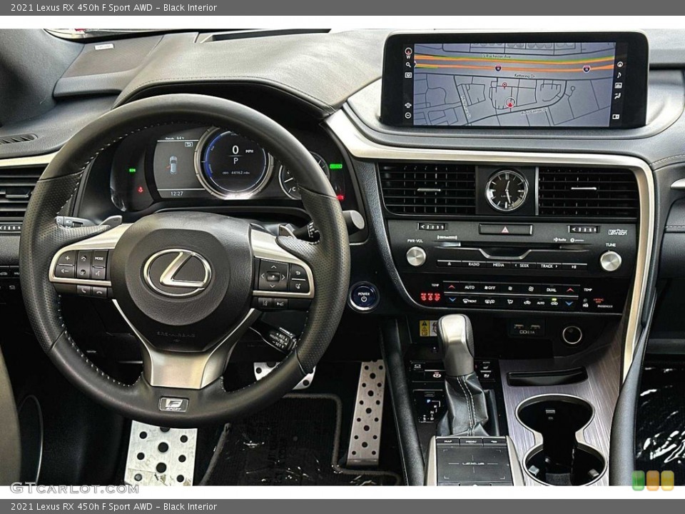 Black Interior Controls for the 2021 Lexus RX 450h F Sport AWD #145682776