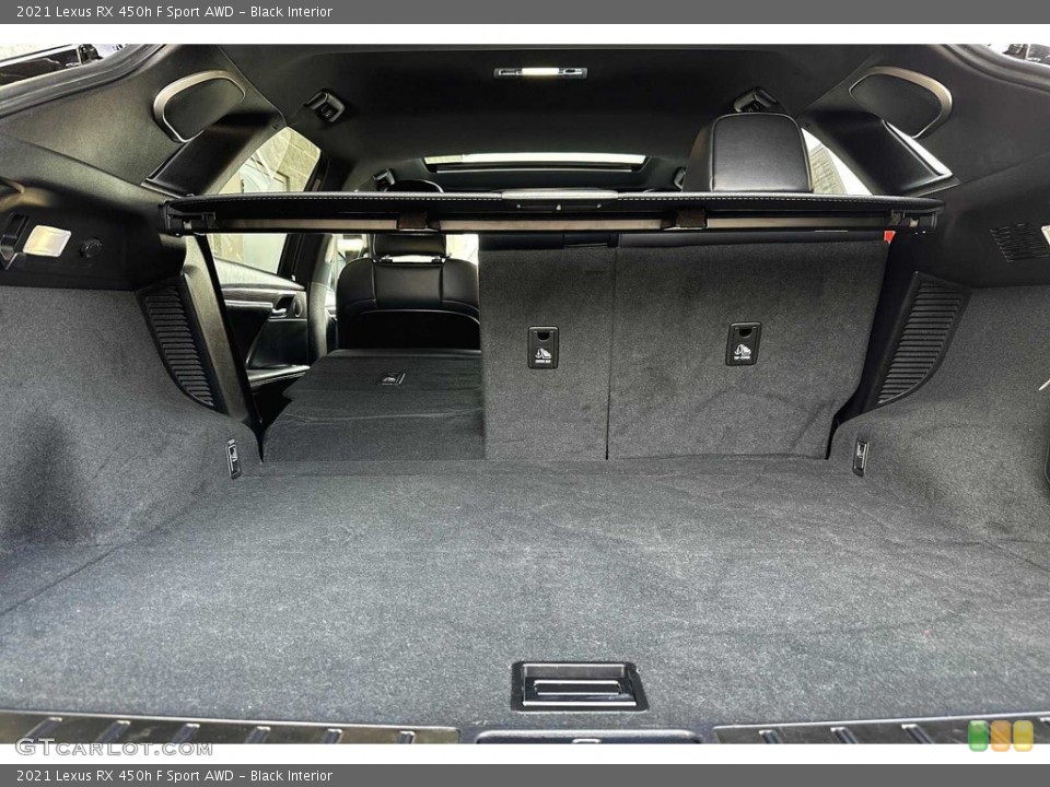 Black Interior Trunk for the 2021 Lexus RX 450h F Sport AWD #145682794