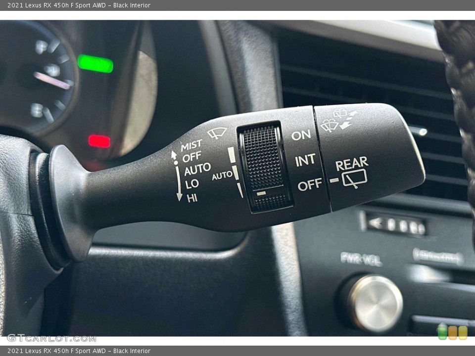 Black Interior Controls for the 2021 Lexus RX 450h F Sport AWD #145683133