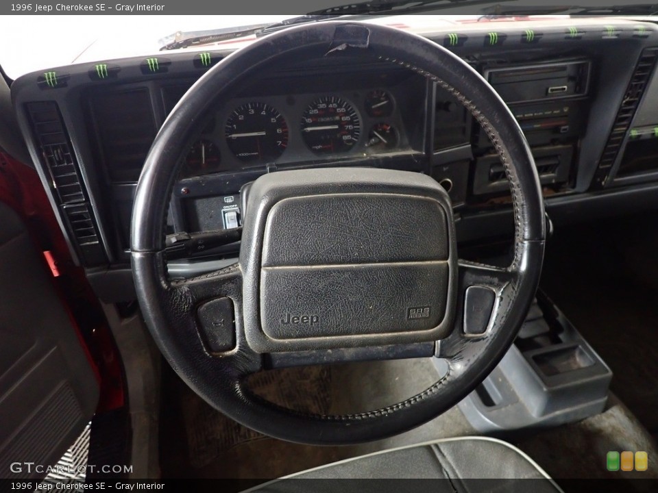 Gray Interior Steering Wheel for the 1996 Jeep Cherokee SE #145683661