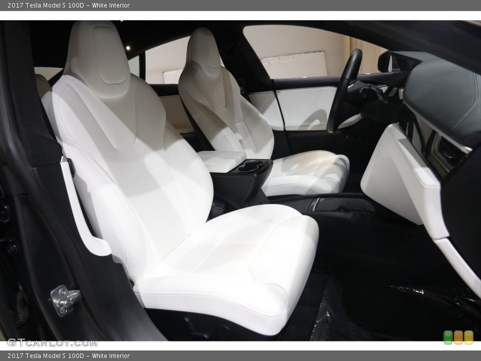 White Interior Photo for the 2017 Tesla Model S 100D #145683685