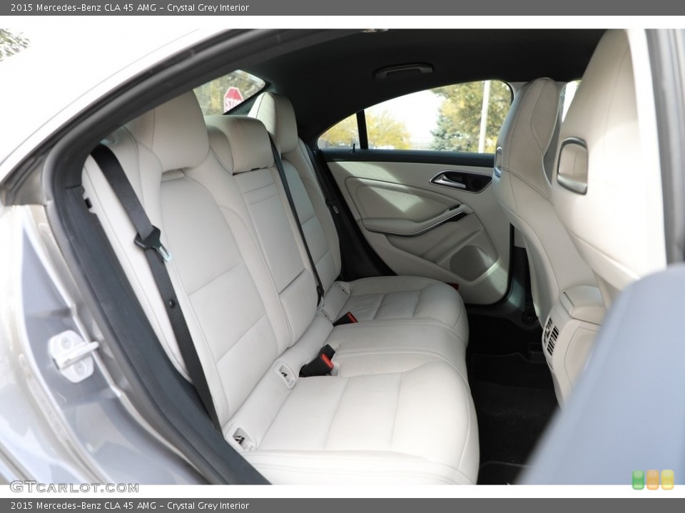 Crystal Grey Interior Rear Seat for the 2015 Mercedes-Benz CLA 45 AMG #145683946