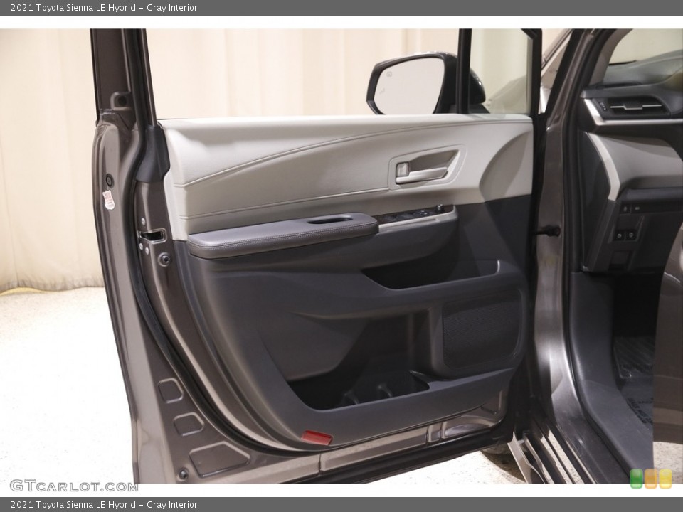 Gray Interior Door Panel for the 2021 Toyota Sienna LE Hybrid #145686305