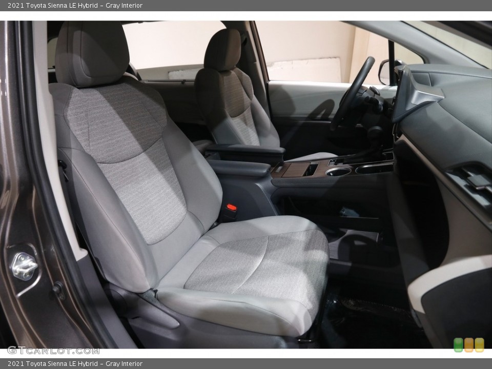 Gray 2021 Toyota Sienna Interiors