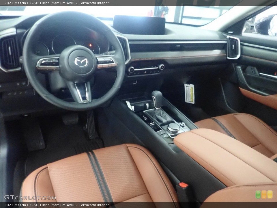 Terracotta Interior Photo for the 2023 Mazda CX-50 Turbo Premium AWD #145686683