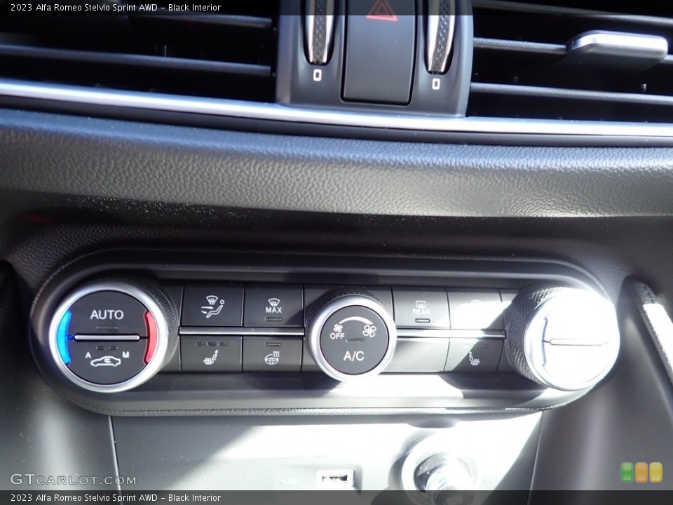 Black Interior Controls for the 2023 Alfa Romeo Stelvio Sprint AWD #145686713