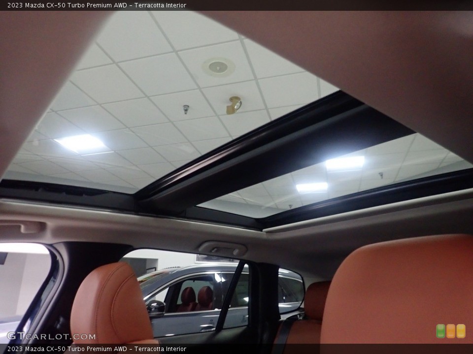 Terracotta Interior Sunroof for the 2023 Mazda CX-50 Turbo Premium AWD #145686722