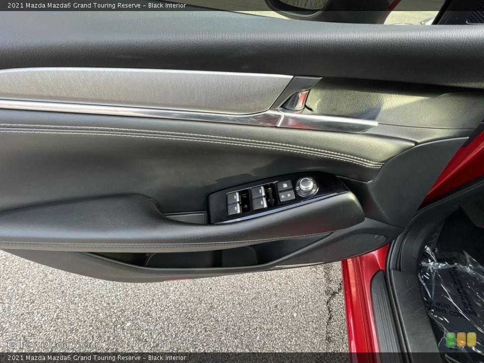 Black Interior Door Panel for the 2021 Mazda Mazda6 Grand Touring Reserve #145686752