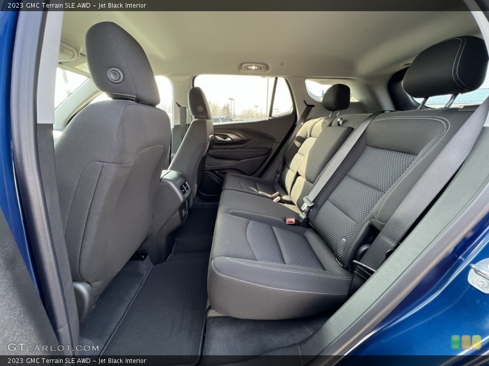 Jet Black Interior Rear Seat for the 2023 GMC Terrain SLE AWD #145687229