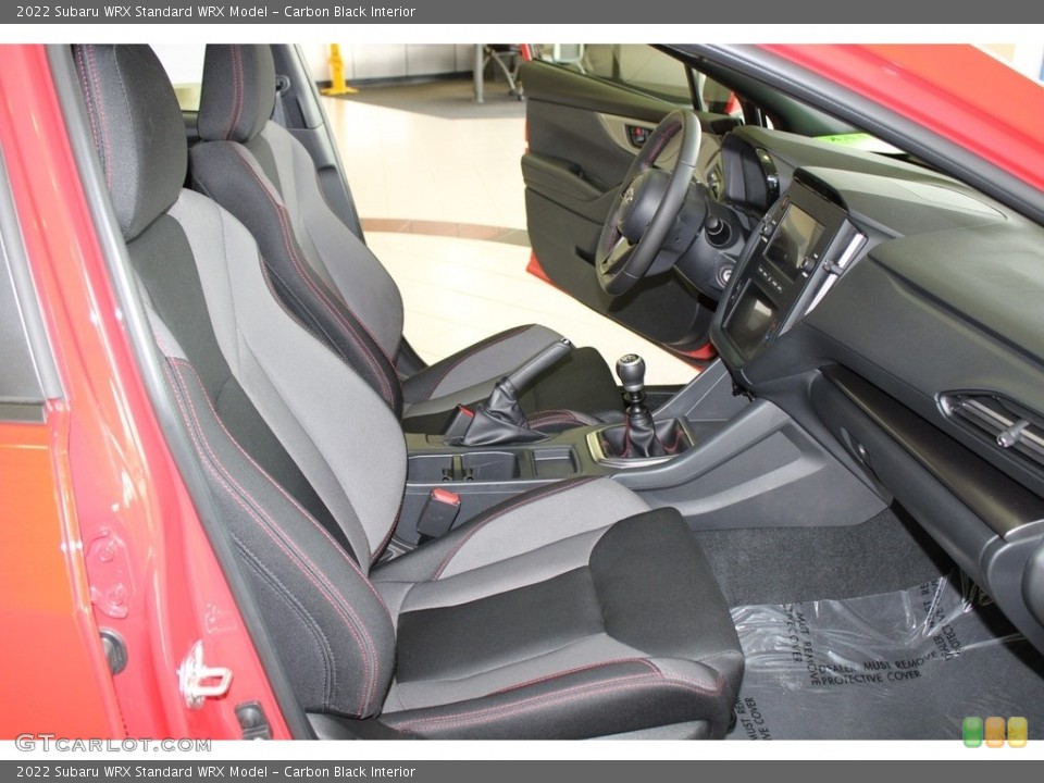 Carbon Black Interior Front Seat for the 2022 Subaru WRX  #145687601