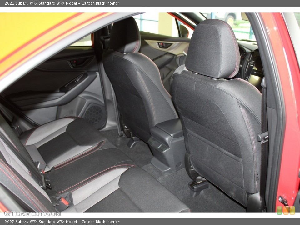 Carbon Black Interior Rear Seat for the 2022 Subaru WRX  #145687622