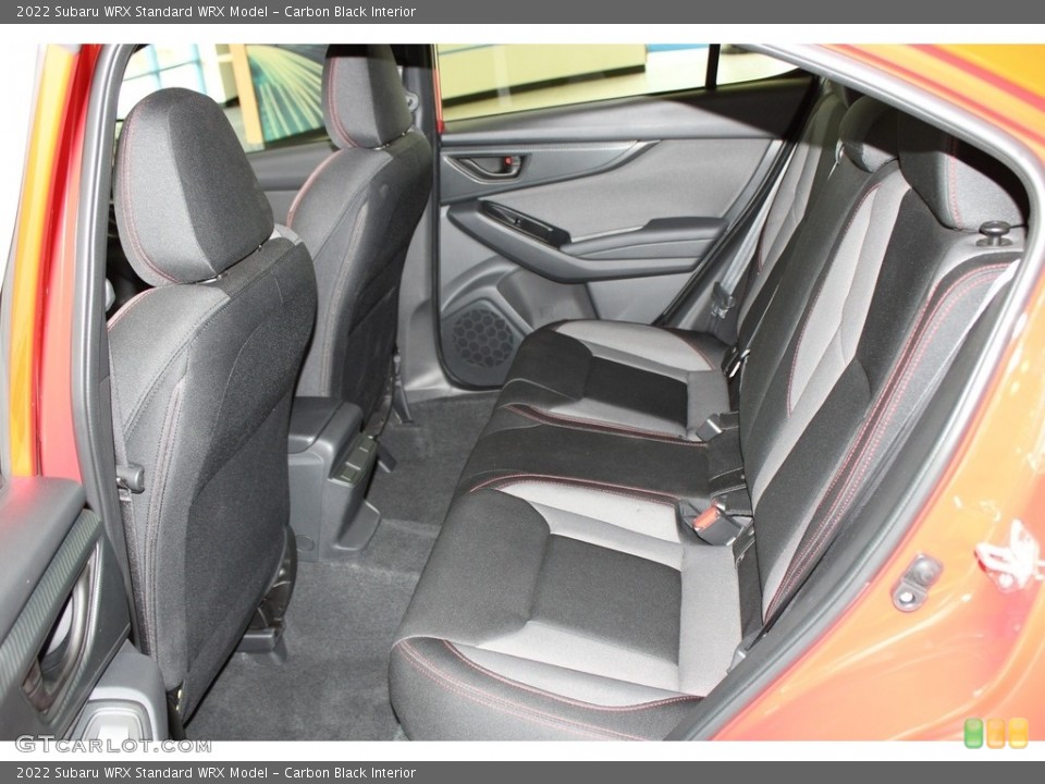Carbon Black Interior Rear Seat for the 2022 Subaru WRX  #145687697