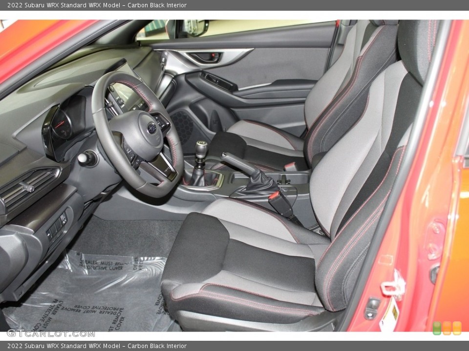 Carbon Black Interior Front Seat for the 2022 Subaru WRX  #145687742