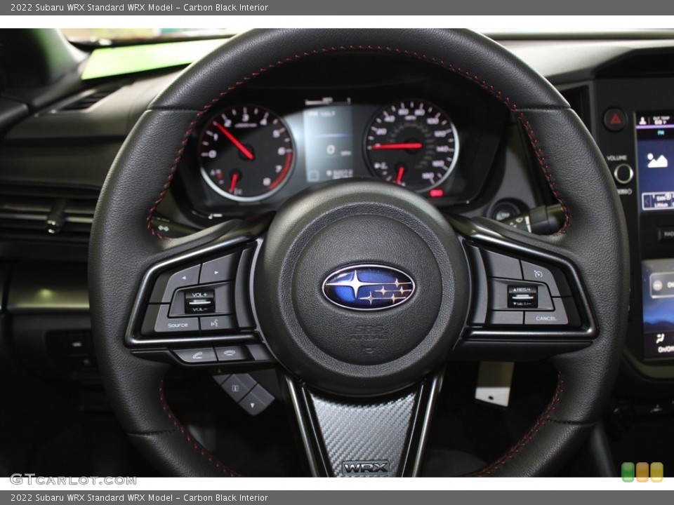 Carbon Black Interior Steering Wheel for the 2022 Subaru WRX  #145687778