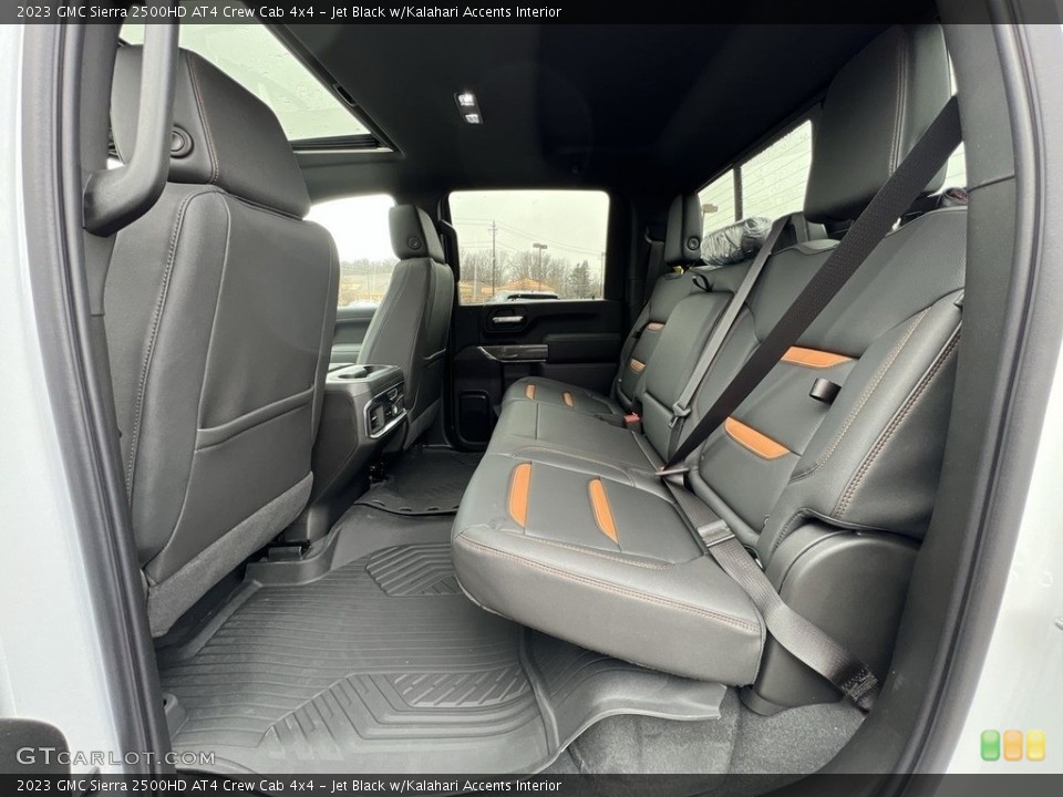 Jet Black w/Kalahari Accents Interior Rear Seat for the 2023 GMC Sierra 2500HD AT4 Crew Cab 4x4 #145688234