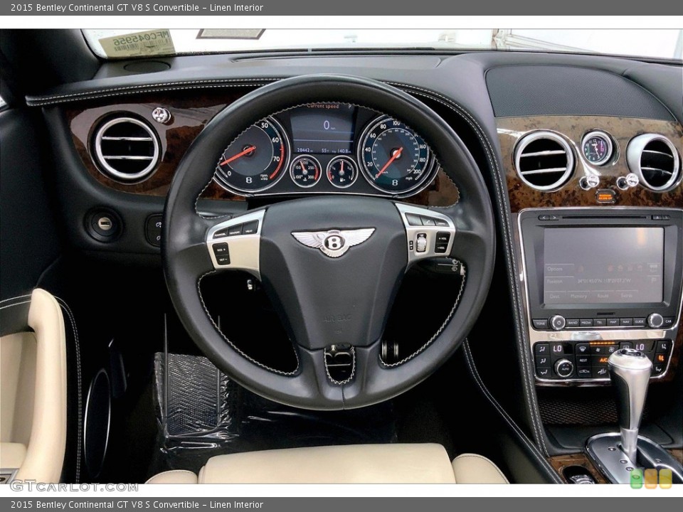 Linen Interior Dashboard for the 2015 Bentley Continental GT V8 S Convertible #145690433