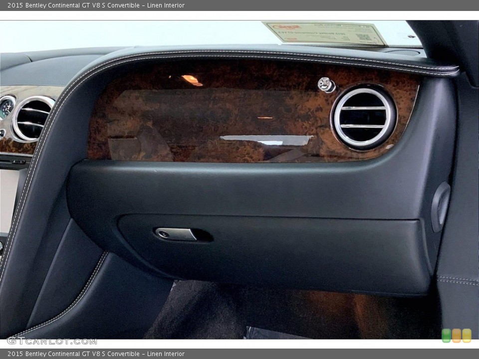 Linen Interior Dashboard for the 2015 Bentley Continental GT V8 S Convertible #145690715