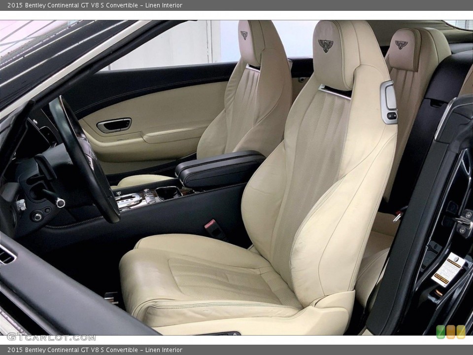 Linen Interior Front Seat for the 2015 Bentley Continental GT V8 S Convertible #145690760