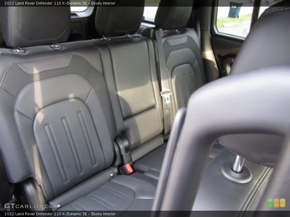 Ebony Interior Rear Seat for the 2022 Land Rover Defender 110 X-Dynamic SE #145690916