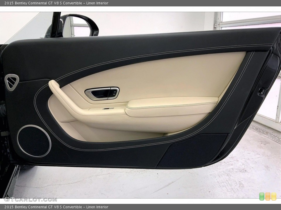Linen Interior Door Panel for the 2015 Bentley Continental GT V8 S Convertible #145690976