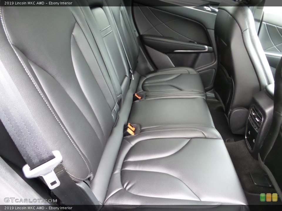 Ebony Interior Rear Seat for the 2019 Lincoln MKC AWD #145692512