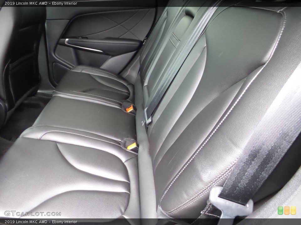Ebony Interior Rear Seat for the 2019 Lincoln MKC AWD #145692557