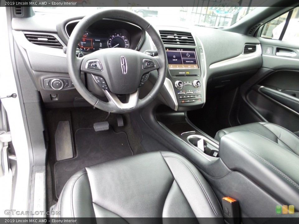 Ebony Interior Photo for the 2019 Lincoln MKC AWD #145692584