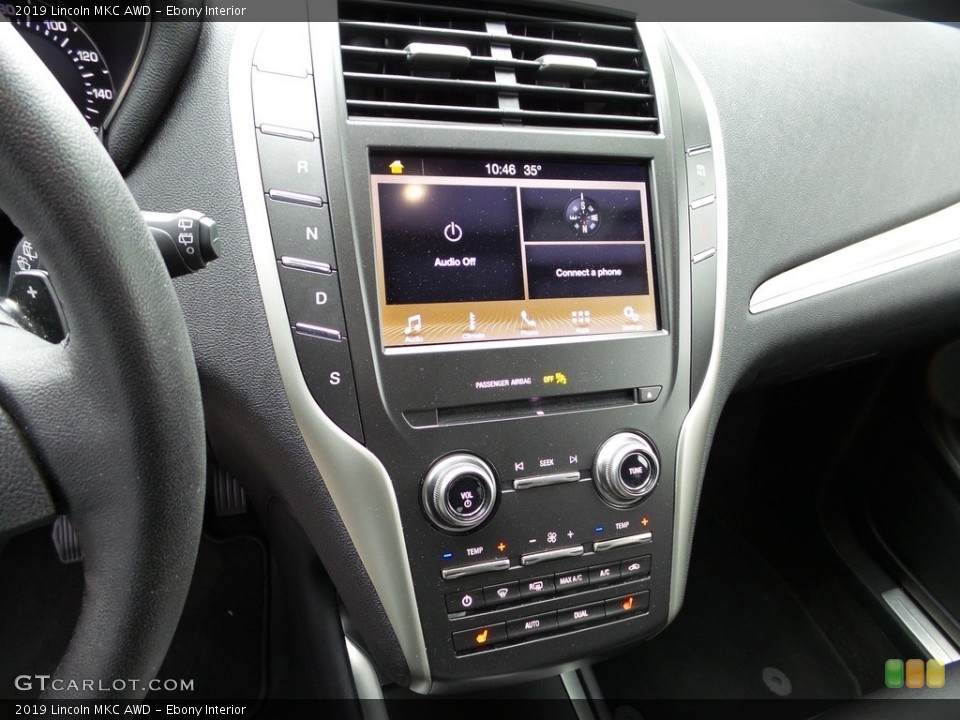 Ebony Interior Controls for the 2019 Lincoln MKC AWD #145692659