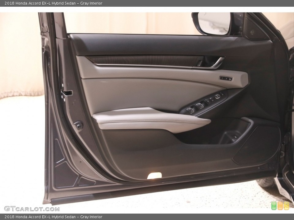 Gray Interior Door Panel for the 2018 Honda Accord EX-L Hybrid Sedan #145692962