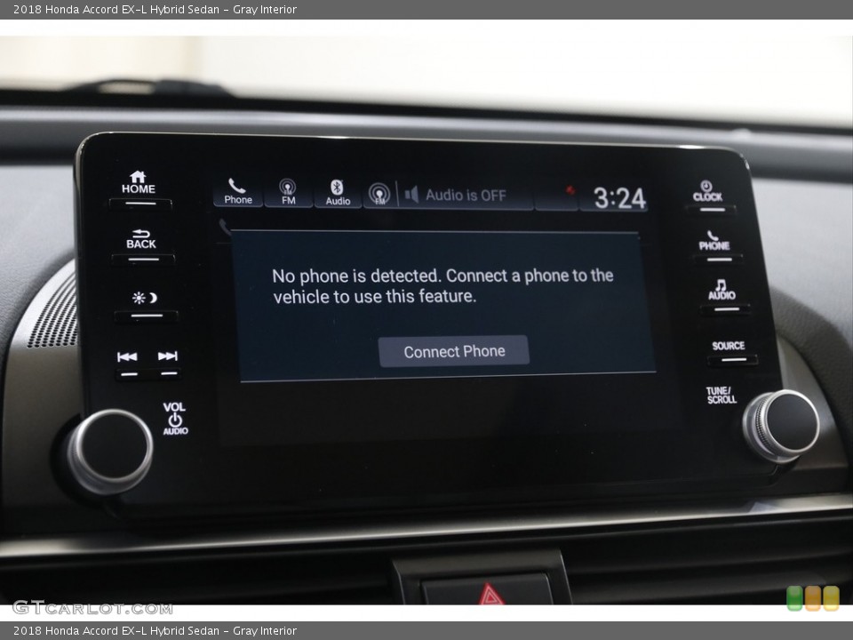 Gray Interior Controls for the 2018 Honda Accord EX-L Hybrid Sedan #145693061