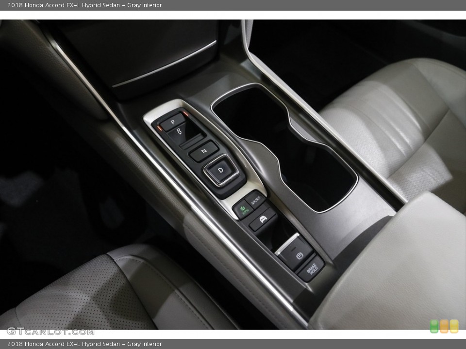 Gray Interior Transmission for the 2018 Honda Accord EX-L Hybrid Sedan #145693160