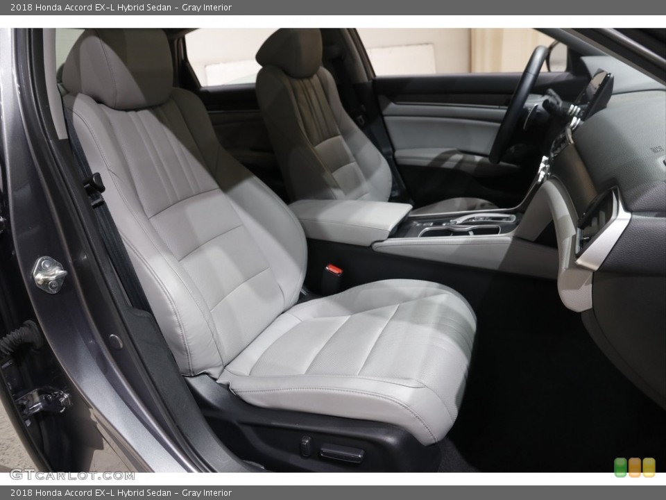 Gray Interior Front Seat for the 2018 Honda Accord EX-L Hybrid Sedan #145693206