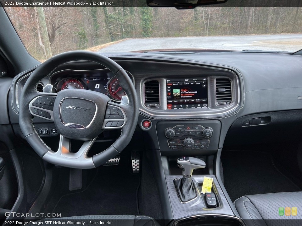 Black Interior Dashboard for the 2022 Dodge Charger SRT Hellcat Widebody #145693862