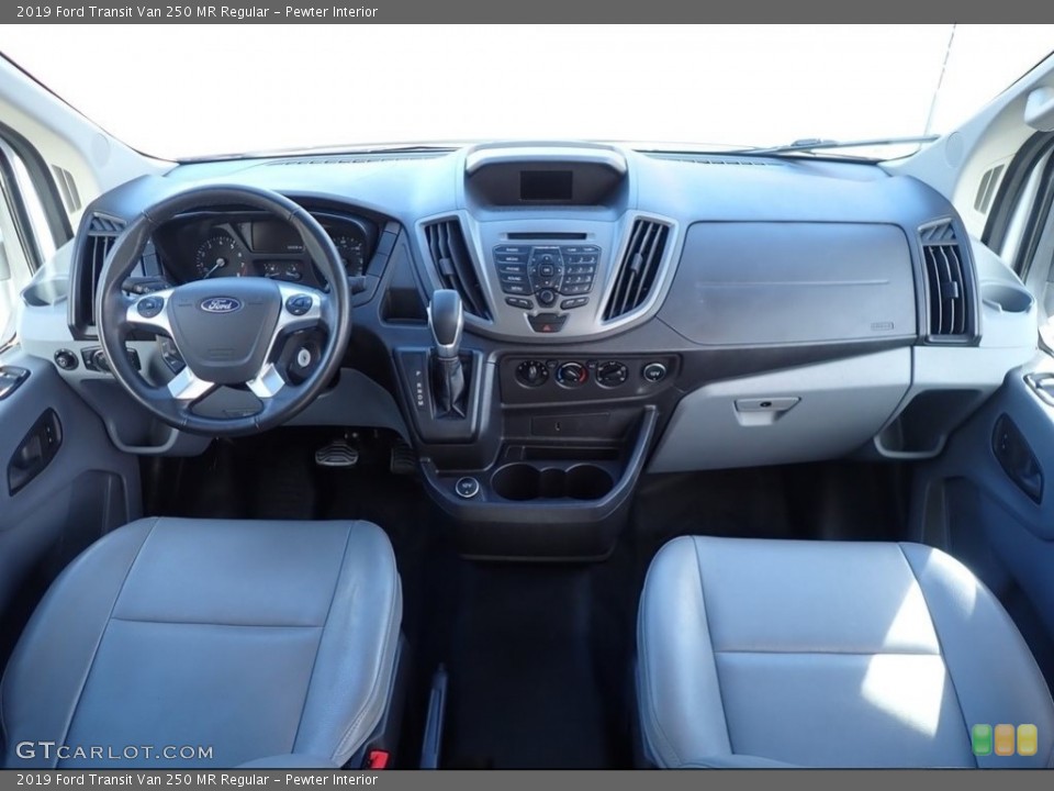 Pewter Interior Photo for the 2019 Ford Transit Van 250 MR Regular #145694111